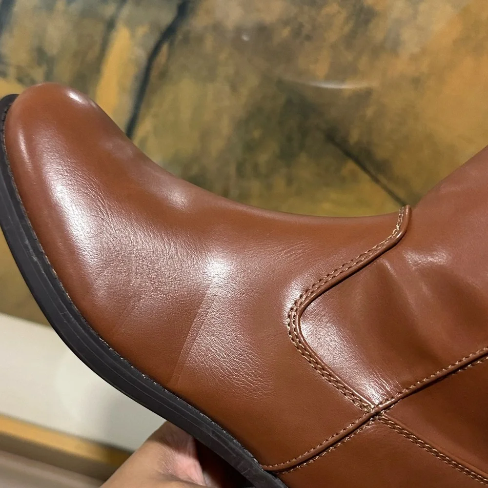 🌸TOMMY HILFIGER🌸 Shyenne Boots In Brown Size: 5.5
